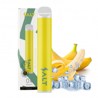 Banana Ice ZERO 600 - Beznikotínová Elektronická cigareta Salt SWITCH