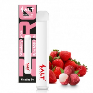 Strawberry Lychee ZERO - Elektronická cigareta Salt SWITCH 350mAh