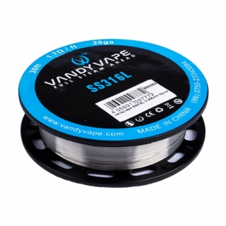 Vandy Vape odporový drôt SS316 9m 26GA - 0,405mm