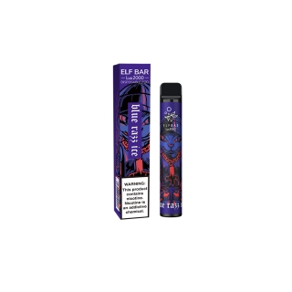 Blue Razz Ice 2 - Elf Bar Lux 2000 e-cigareta