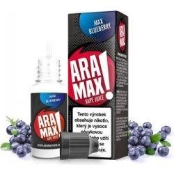 Max Blueberry 0mg - Liquid ARAMAX 10ml