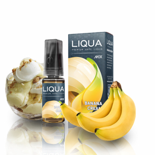 Banana Cream - Liquid LIQUA MIX HIGH VG 10ml 0mg