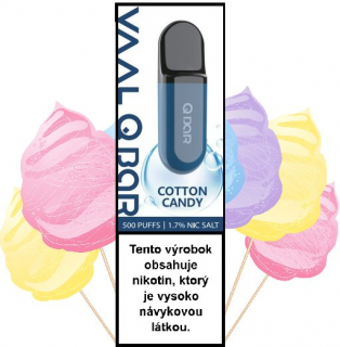 Cotton Candy - VAAL Q Bar by Joyetech jednorázová e-cigareta 17mg