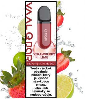 Strawberry Lime - VAAL Q Bar by Joyetech jednorázová e-cigareta 17mg