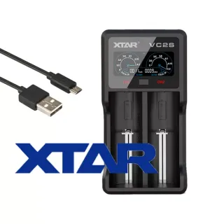 Xtar VC2S inteligentá rýchlonabíjačka USB