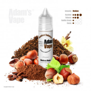 Príchuť Adams vape S&V: Hazelnut Tobacco 12ml