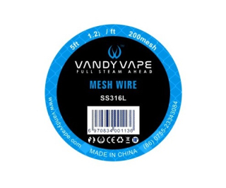 Vandy Vape odporový drôt SS316 Mesh 200 