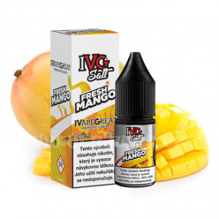 E-liquid IVG Salt 10ml / 20mg: Fresh Mango (Šťavnaté mango)