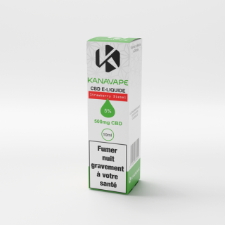 Strawberry Diesel - Kanavape CBD E-liquid 10ml 500mg CBD 5%