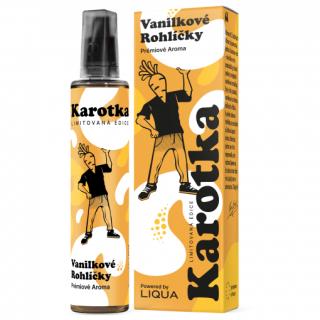 Vanilkové Rohlíčky by Karotka - Príchuť LIQUA Mix & Go 12ml