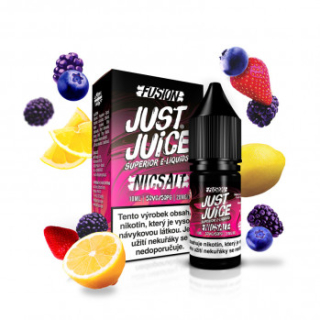 Just Juice Salt liquid - 10ml / 20mg Fusion Berry Burst & Lemonade