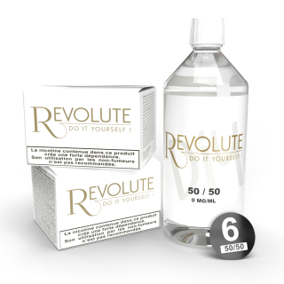 Multipack 1000 ml 50PG/50VG 6 mg/ml Revolute
