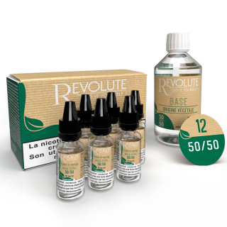 Multipack Végétale 100 ml 50PG/50VG 12 mg/ml Revolute