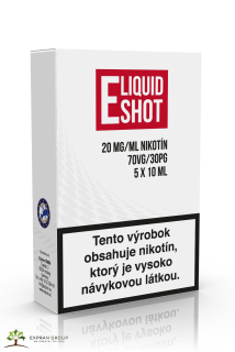 E-Liquid Shot Booster Dripper 30PG/70VG 5x10ml 20mg