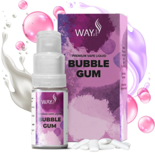 Bubblegum 0mg - WAY to Vape 10ml e-liquid