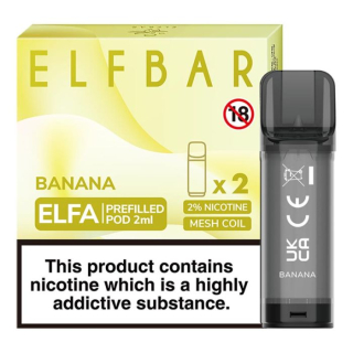 Banana - ELFA prednaplnený POD 2ml 2ks/bal.