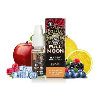 Happy - Full Moon Nic Salt E-liquid 10ml 20mg