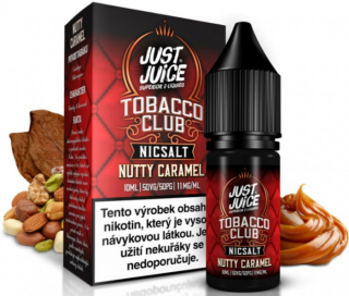 Just Juice Salt liquid - 10ml / 20mg Tobacco Nutty Caramel