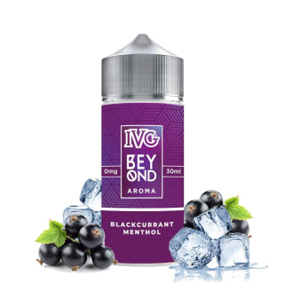 Príchuť IVG Beyond S&V: Blackcurrant Menthol / Chladivé čierne ríbezle 30m/120ml