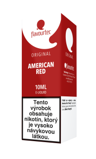 American Red - Flavourtec original 12mg/ml 10ml E-liquid