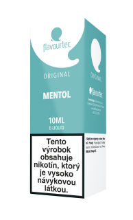 Menthol - Flavourtec original 12mg/ml 10ml E-liquid