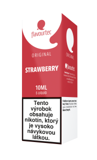 Strawberry - Flavourtec original 6mg/ml 10ml E-liquid