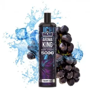 BEZNIKOTÍNOVÁ - Grape Ice 0mg - Aroma King 5000
