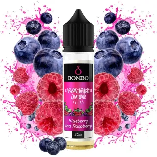 Blueberry and Raspberry - Bombo Wailani Shake&Vape 20ml/60ml aróma